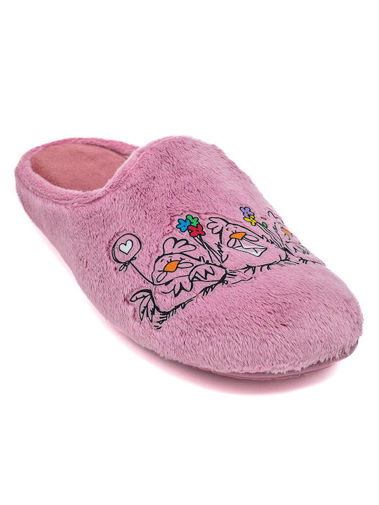 Relax Anatomic Winter Women's Slippers in Pink color