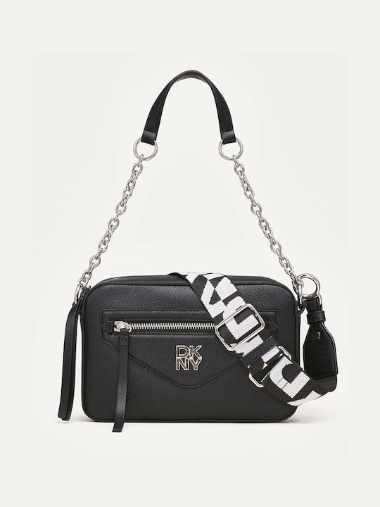 DKNY Leather Women's Bag Crossbody Black