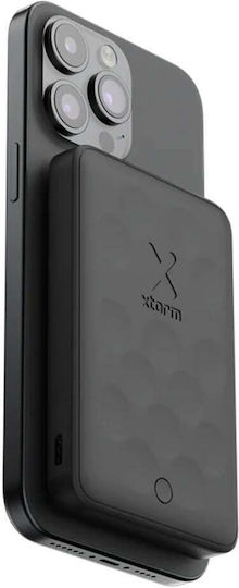 Xtorm FS5 MagSafe Power Bank 5000mAh 7.5W με Θύρα USB-C Μαύρο