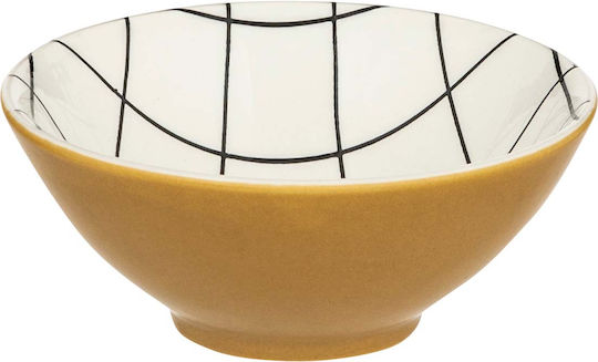 Ceramic Dessert Tower Stand 3 Slots Brown Diameter 37cm Height 6cm P37xL12.5xH6cm