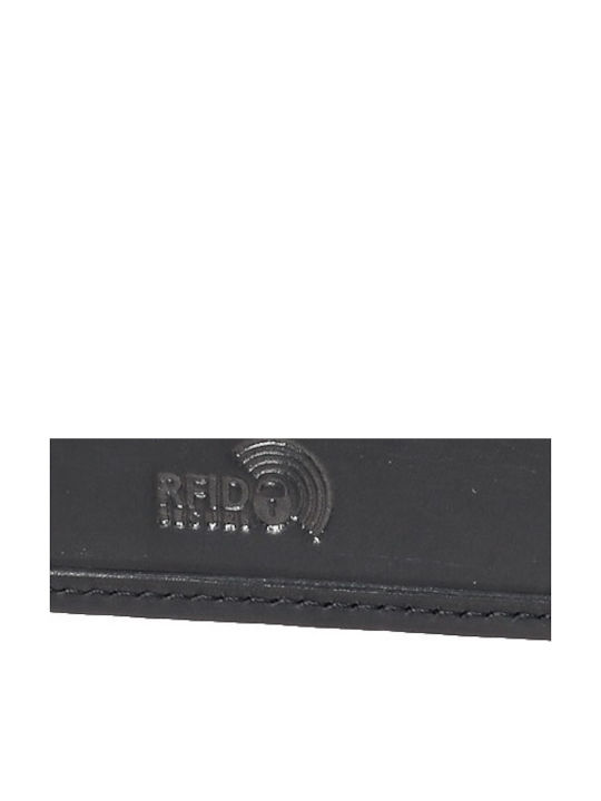 Δερμάτινο Ανδρικό Πορτοφόλι με RFID Μαύρο
