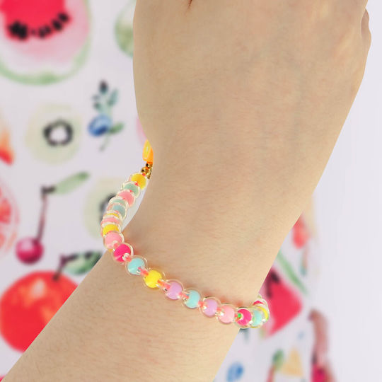 Phone Jewelry Homemade Round Pearls Collection Tutti Frutti Multicolored