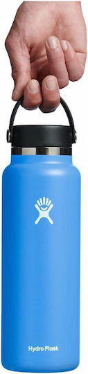 Hydro Flask Wide Flex Cap Bottle Thermos Stainless Steel BPA Free 1.2lt Cascade