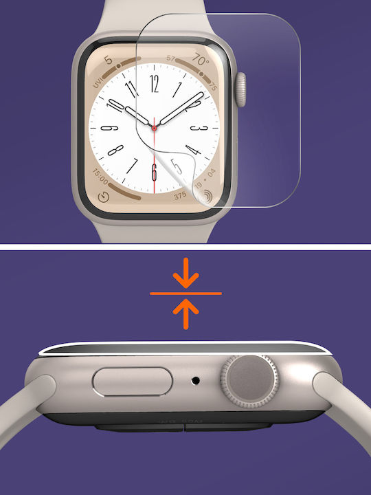 2x Protection Pack Thin Flexible Screen Apple Watch Series 8 41mm Imak