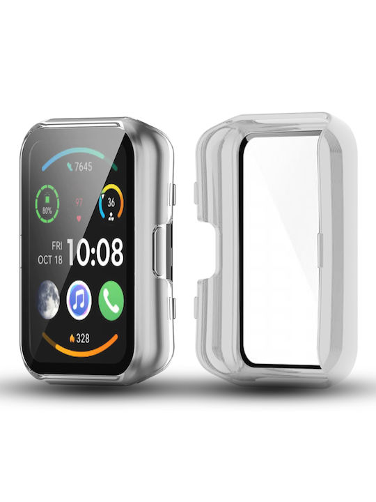 Complete Tempered Glass Screen Protector Huawei Watch Fit 2/active Transparent