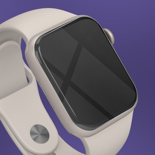 2x Комплект за защита Тънък гъвкав протектор за екран Apple Watch Series 8 41mm Imak