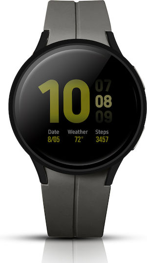 Complete Tempered Glass Screen Protector Galaxy Watch 5 40mm Black
