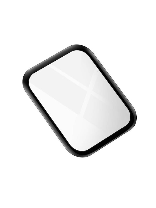 Protector de ecran natural pentru Apple Watch SE 44mm Imak contur negru