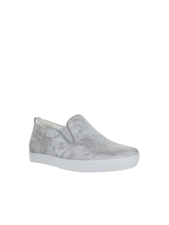 Gabor Piele Slip-on-uri pentru femei Argint