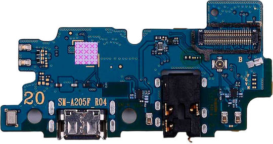 Конектор за зареждане Galaxy A21s Usb Type-c Micro 3.5mm Jack Зелен