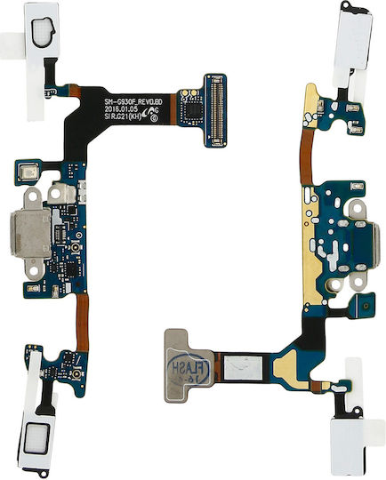 Micro-usb Charge Connector + Microphone Replacement Part Samsung Galaxy S7