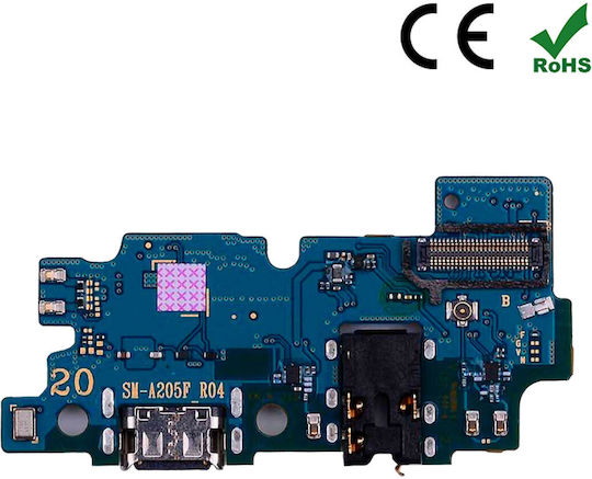 Конектор за зареждане Galaxy A21s Usb Type-c Micro 3.5mm Jack Зелен