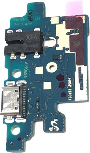 Charging Connector Samsung Galaxy A40 Usb-C Connector Jack 3.5mm Black