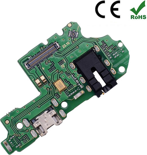 Charging Connector Huawei P Smart 2019 Micro-usb Connector Jack 3.5mm Black