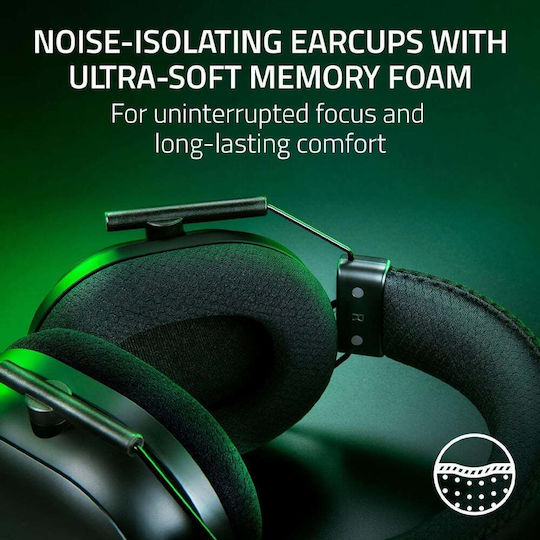 Razer BlackShark V2 Pro For XBOX Wireless Over Ear Gaming Headset with Bluetooth USB Connectivity for XBOX