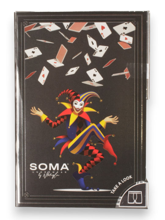 Мъжки боксерки Cards Soma черни Sb7328-black Мъжки боксерки Cards Soma черни Sb7328-black