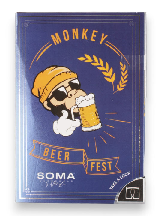 Мъжки боксерки Beer Soma Blue Sb7321-син Мъжки боксерки Beer Soma Blue Sb7321-син