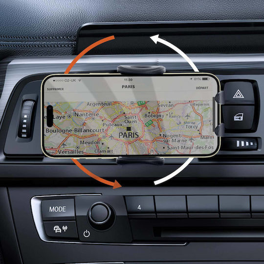 Suport Auto Universal Linq pentru Smartphone Negru
