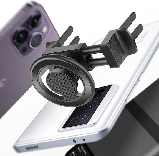 Linq Magsafe Car Mount Smartphone Round Vent Black