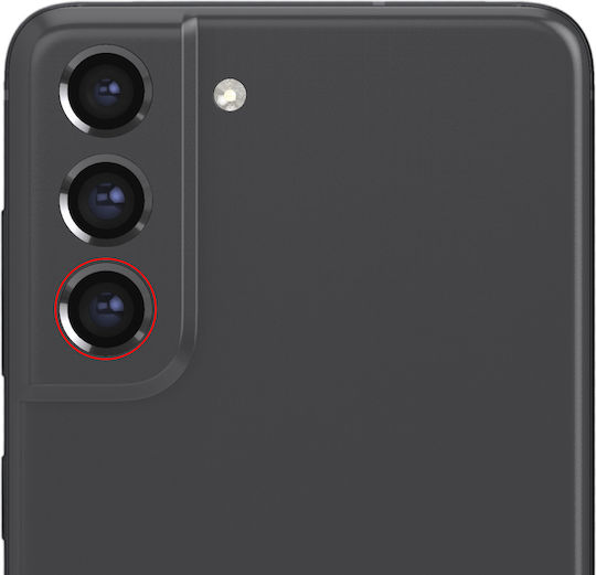 Clappio Kameralinse Samsung Galaxy S21 Fe Ersatz-Teleobjektiv Transparent