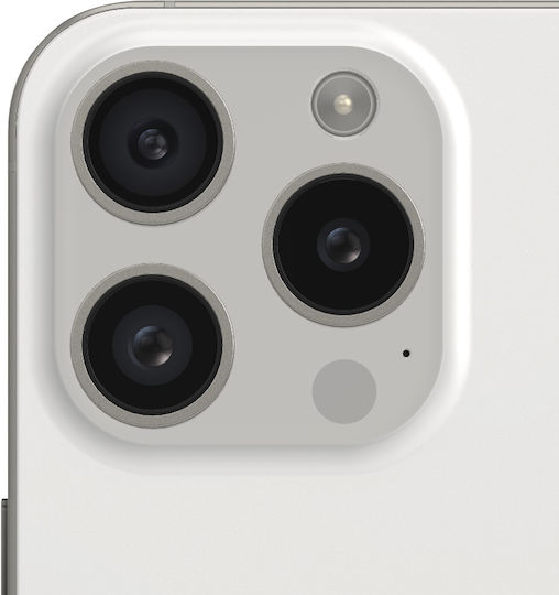 Clappio Camera Lens Iphone 15 Pro Max Replacement Rear Black