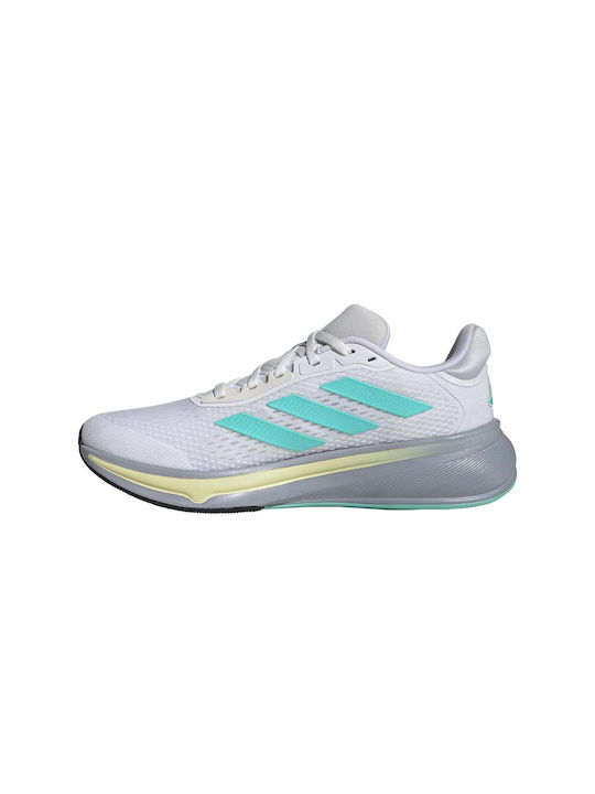Response Super Sport Shoes Running White - Light Blue