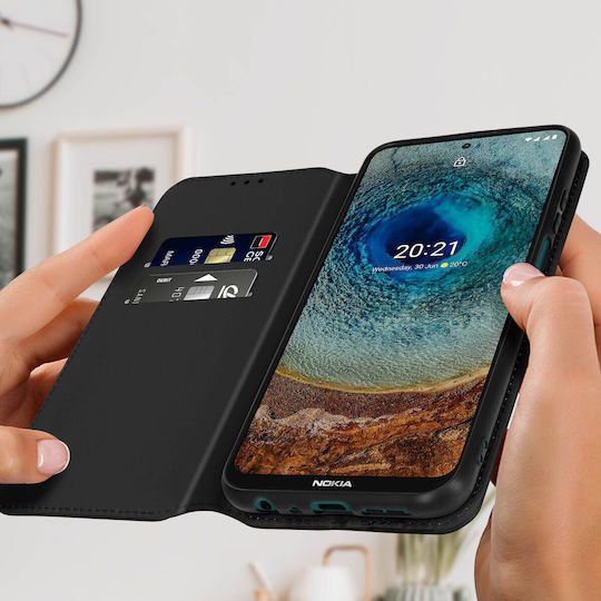 Case Nokia X10 X20 Clamshell Wallet Function Video Support Black