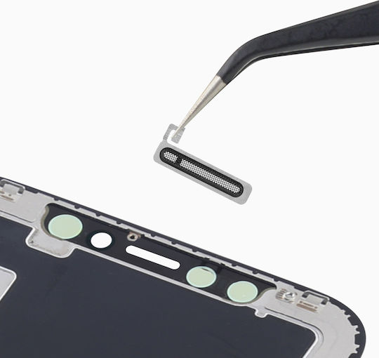 Grilaj Difuzor Clappio pentru Iphone Xr Negru de Înlocuire