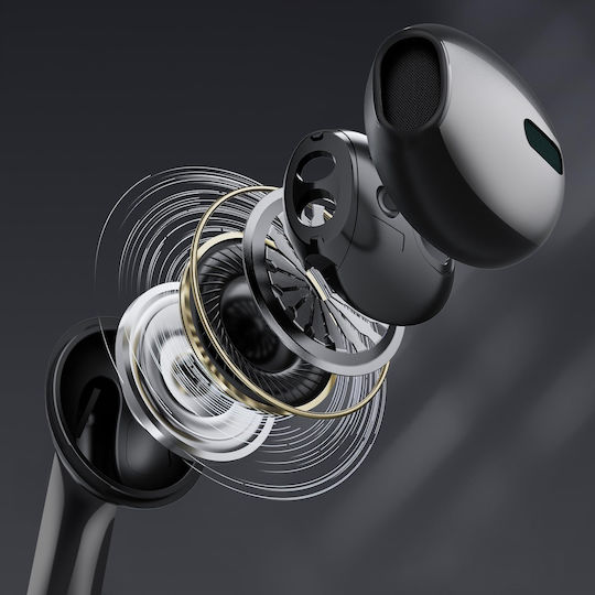 Avizar In-Ear-Kopfhörer Freisprechfunktion Schwarz