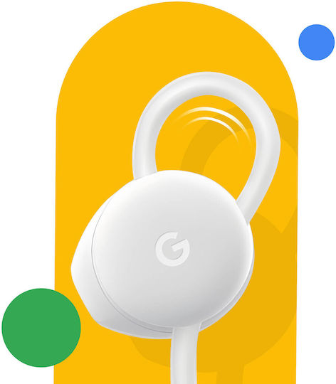 Официални слушалки Google Audio USB-C с кабел - Бели