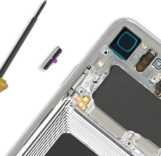 Samsung Button Galaxy S10/s10 Plus Ceramic Original White