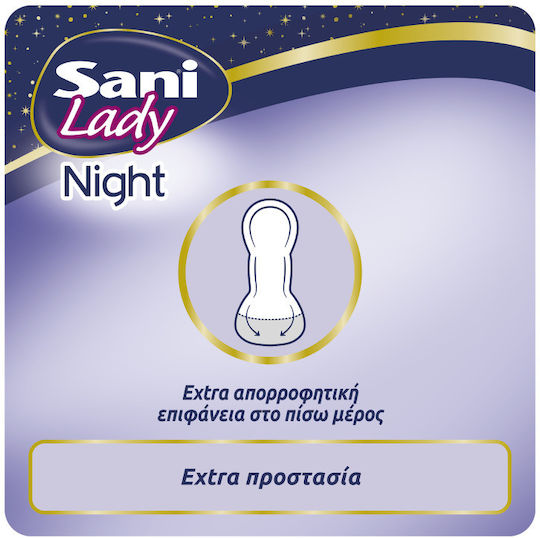 Sani Night Women's Incontinence Pad 10pcs