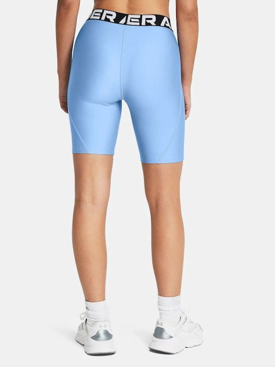 Under Armour Ausbildung Frauen Kurze Hosen Leggings Blau