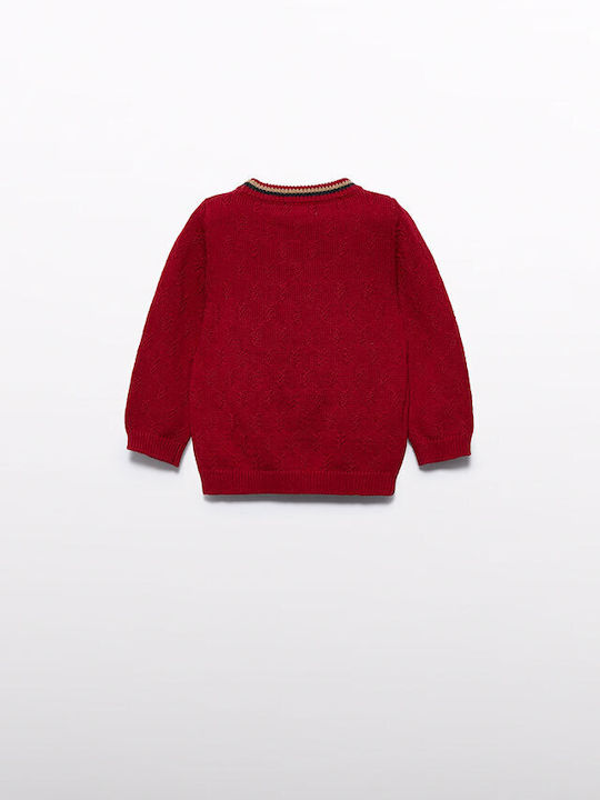 Abel & Lula Kids Sweater Long Sleeve red