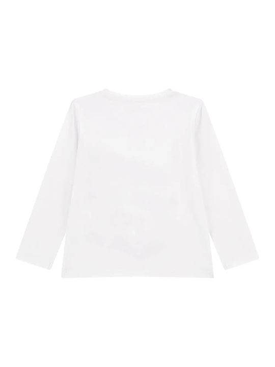 Guess Kids Blouse Long Sleeve White