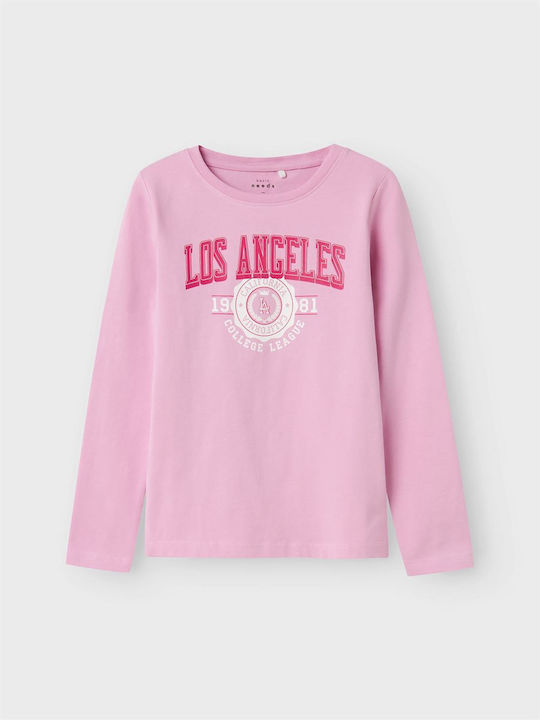 Name It Kids Blouse Long Sleeve Pink Los Angeles