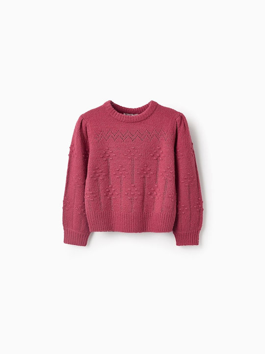 Zippy Kids Sweater Long Sleeve Pink