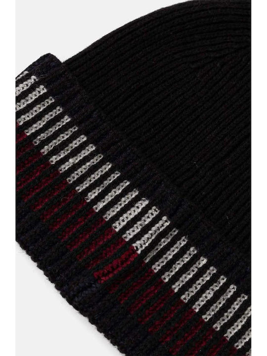 Beanie Ανδρικός Σκούφος Πλεκτός σε Μαύρο χρώμα