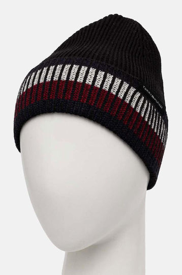 Beanie Masculin Căciulă Tricotat în culoarea Negru