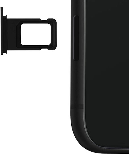 Tavă înlocuire cartelă Nano-sim Apple iPhone 11 – Negru