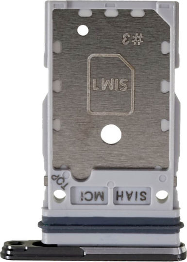 Replacement Sim Card Tray Samsung S23 S23 Plus Graphite