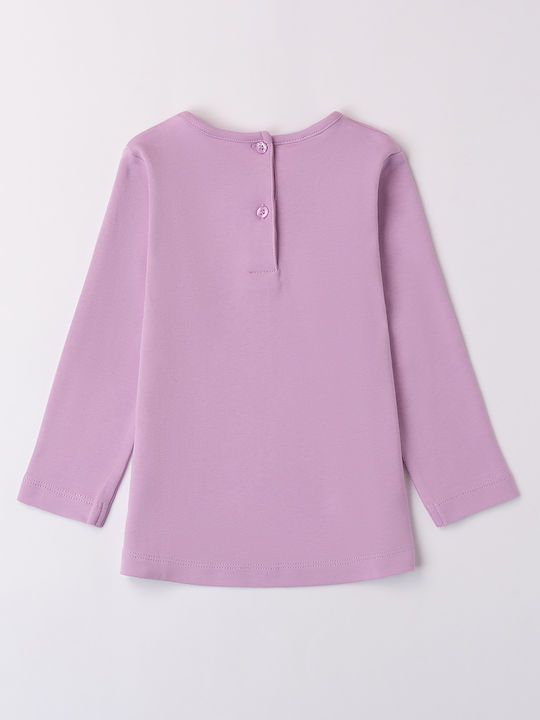 iDO Kids Blouse Long Sleeve Purple