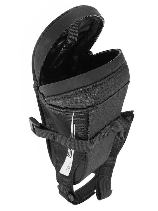 Sahoo Waterproof Saddle Bag 0,6l Capacity Black Sahoo Waterproof Saddle Bag 0,6l Capacity Black