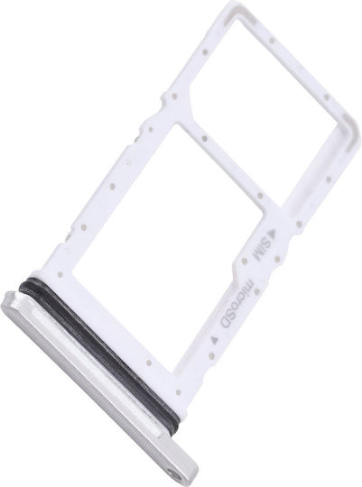 Samsung Sim Card Slot Samsung Galaxy Tab A7 Original Service Pack Silver
