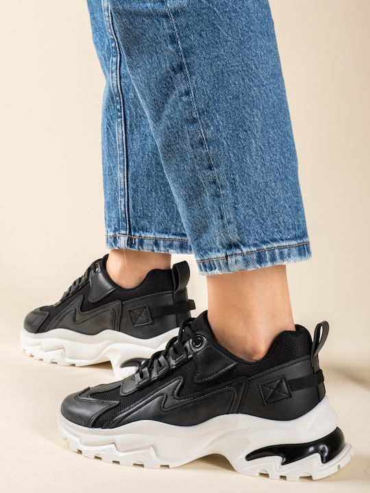 Plato Femei Chunky Sneakers Negre