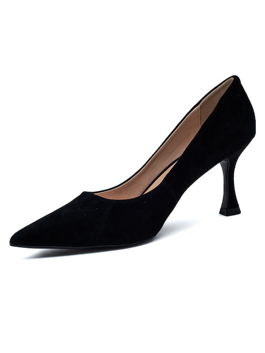 Franchesca Moretti Suede Pantofi cu toc Negre