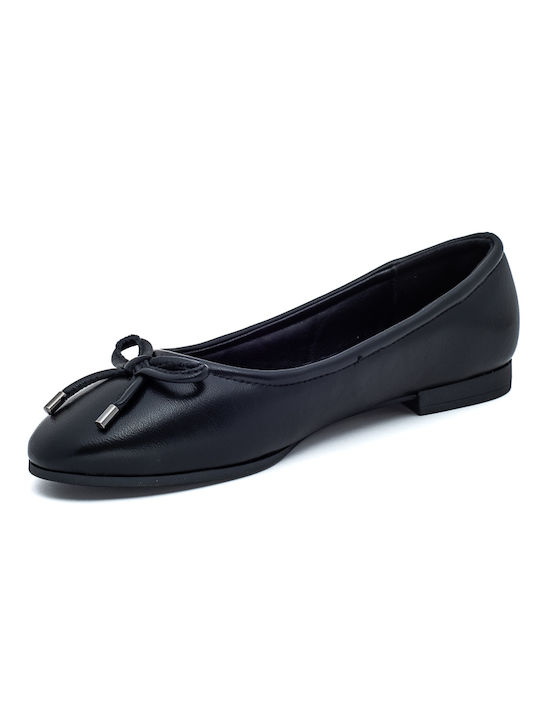 Callesta Damen Ballerinas in Schwarz Farbe