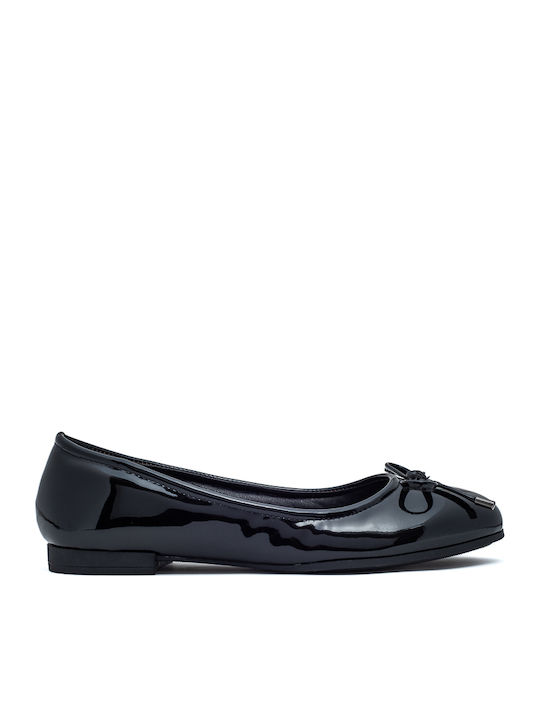 Patent Leather Ballerinas Black