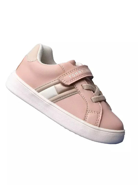 Kids Sneakers with Scratch White