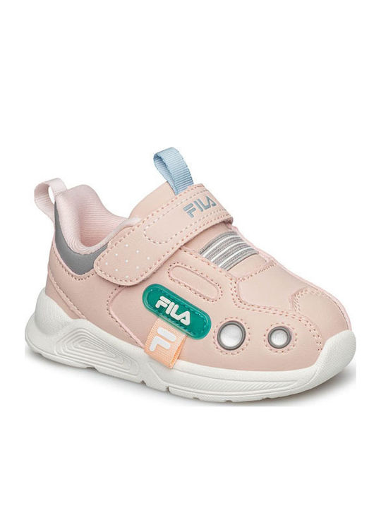 Παιδικά Sneakers με Σκρατς Ροζ